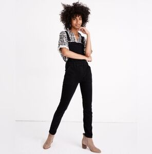 Madewell Black Women's Denim Overalls